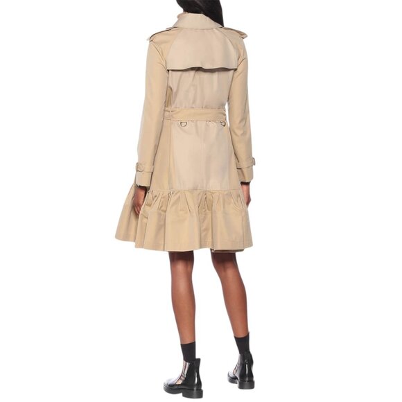 NWT BURBERRY Clayhall cotton gabardine trench coat - Picture 3 of 6